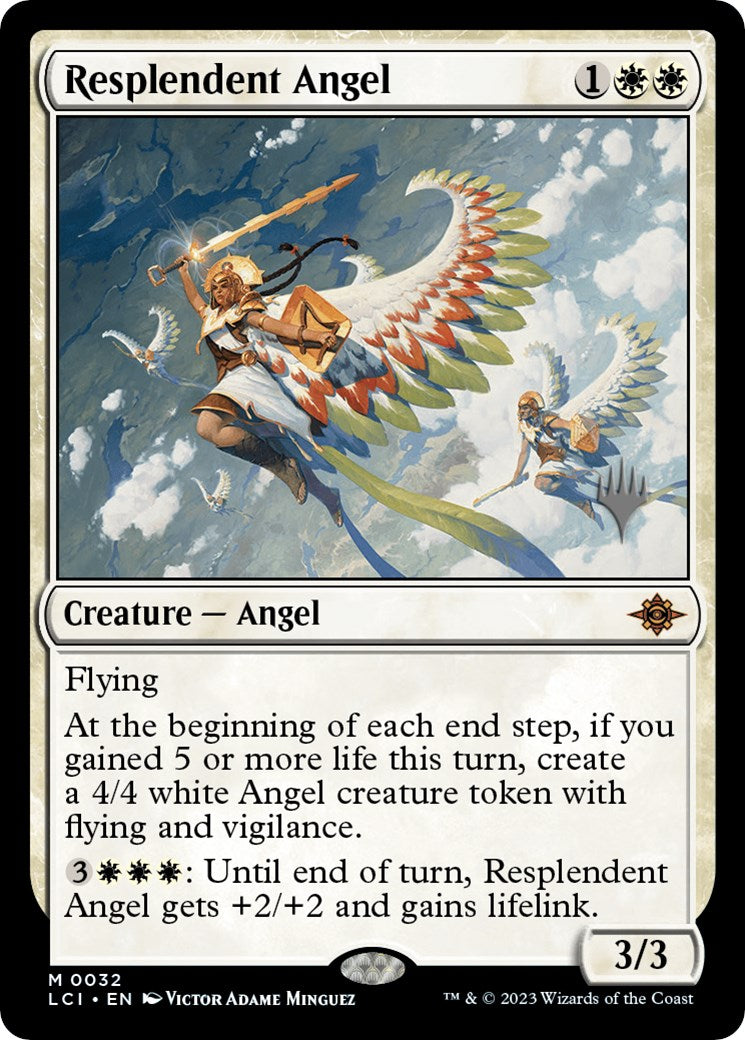 Resplendent Angel (Promo Pack) [The Lost Caverns of Ixalan Promos] | Fandemonia Ltd