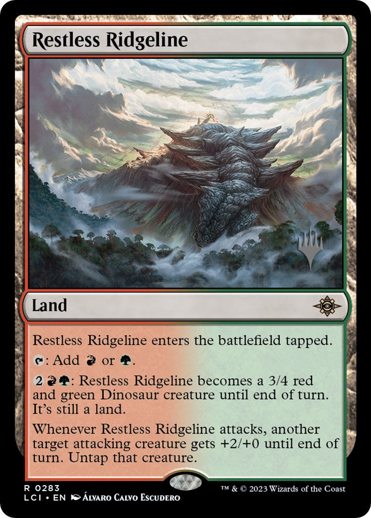 Restless Ridgeline (Promo Pack) [The Lost Caverns of Ixalan Promos] | Fandemonia Ltd