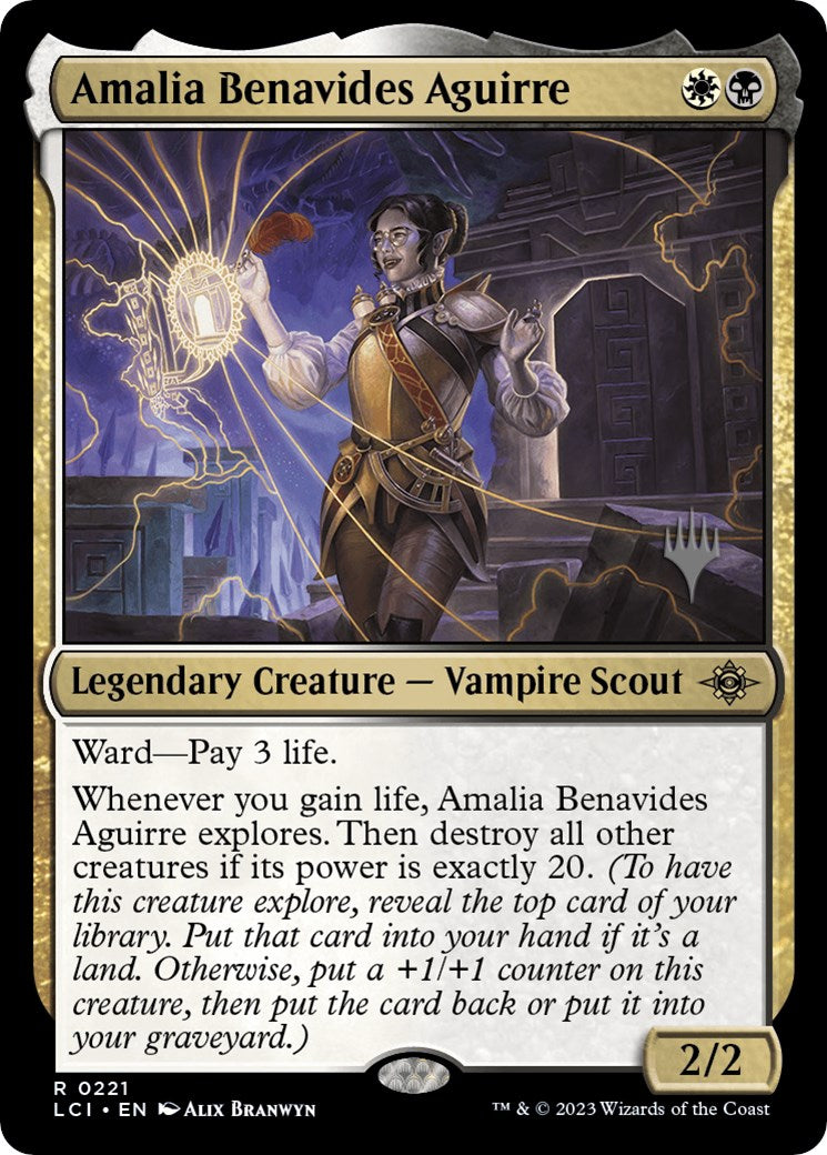 Amalia Benavides Aguirre (Promo Pack) [The Lost Caverns of Ixalan Promos] | Fandemonia Ltd