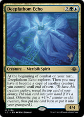 Deepfathom Echo (Promo Pack) [The Lost Caverns of Ixalan Promos] | Fandemonia Ltd