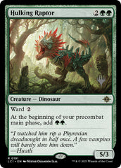 Hulking Raptor (Promo Pack) [The Lost Caverns of Ixalan Promos] | Fandemonia Ltd