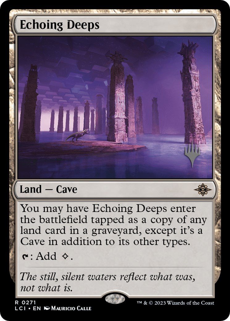 Echoing Deeps (Promo Pack) [The Lost Caverns of Ixalan Promos] | Fandemonia Ltd