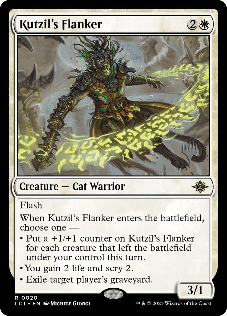 Kutzil's Flanker (Promo Pack) [The Lost Caverns of Ixalan Promos] | Fandemonia Ltd