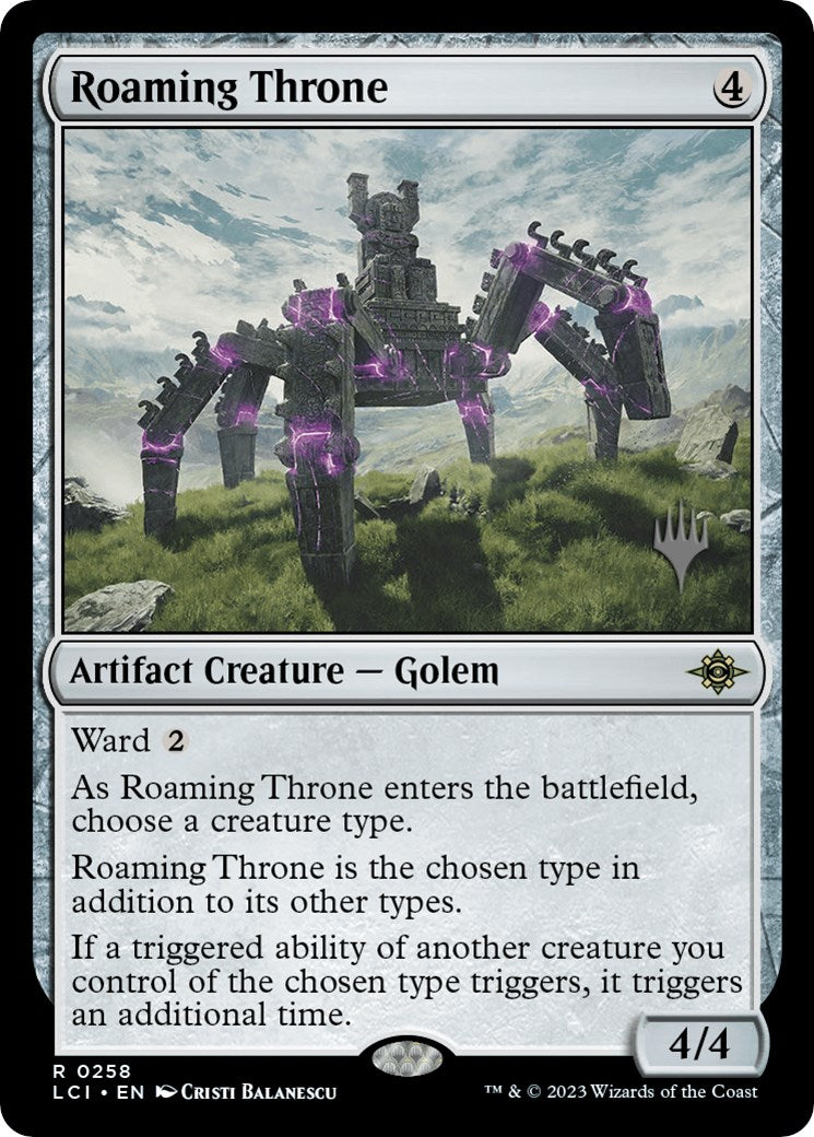 Roaming Throne (Promo Pack) [The Lost Caverns of Ixalan Promos] | Fandemonia Ltd