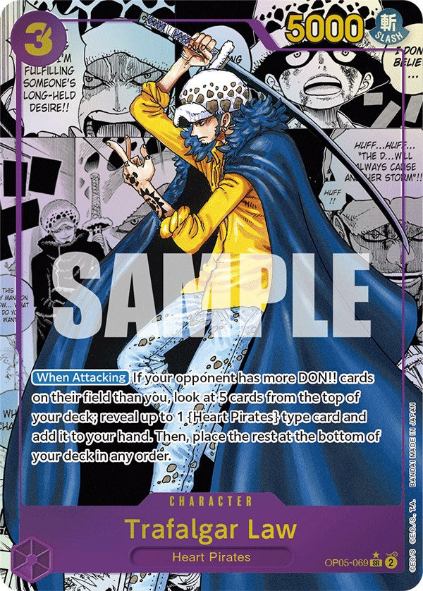 Trafalgar Law (Alternate Art)(Manga) [Awakening of the New Era] | Fandemonia Ltd