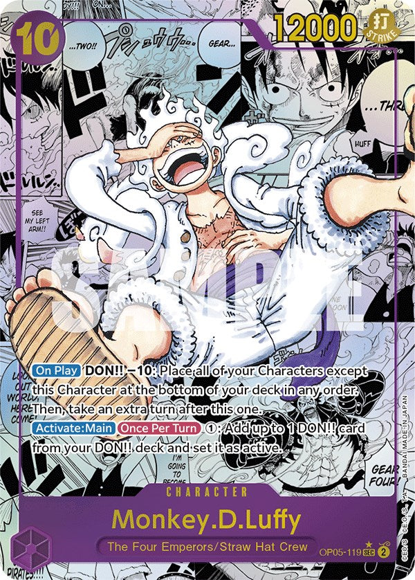 Monkey.D.Luffy (Alternate Art)(Manga) [Awakening of the New Era] | Fandemonia Ltd