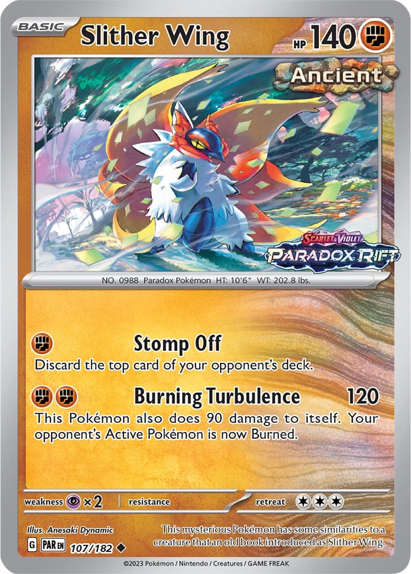 Slither Wing (107/182) (Store Exclusive Promo) [Miscellaneous Cards] | Fandemonia Ltd