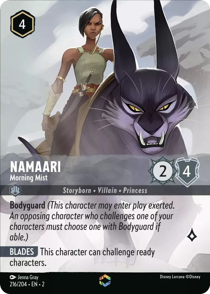 Namaari - Morning Mist (Enchanted) (216/204) [Rise of the Floodborn] | Fandemonia Ltd