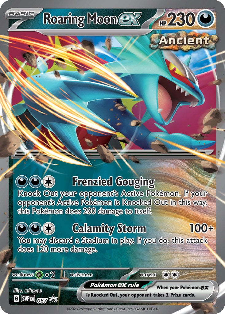 Roaring Moon ex (067) [Scarlet & Violet: Black Star Promos] | Fandemonia Ltd