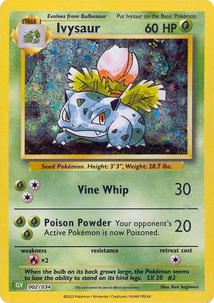 Ivysaur [Trading Card Game Classic] | Fandemonia Ltd