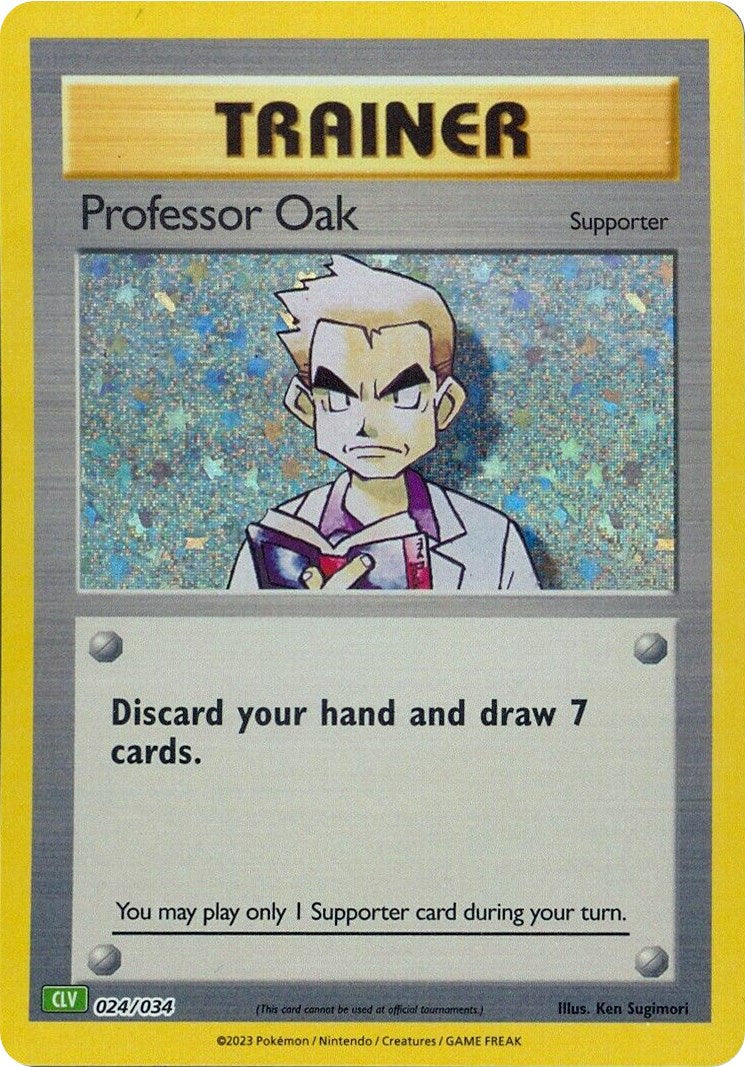 Professor Oak (CLV) [Trading Card Game Classic] | Fandemonia Ltd