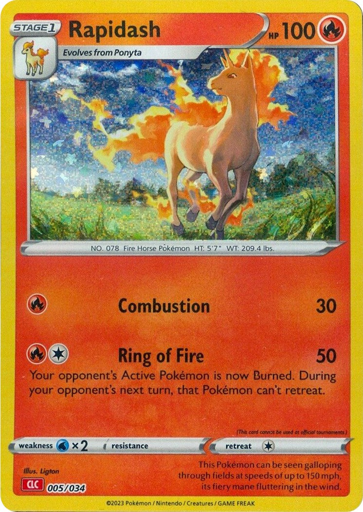 Rapidash [Trading Card Game Classic] | Fandemonia Ltd