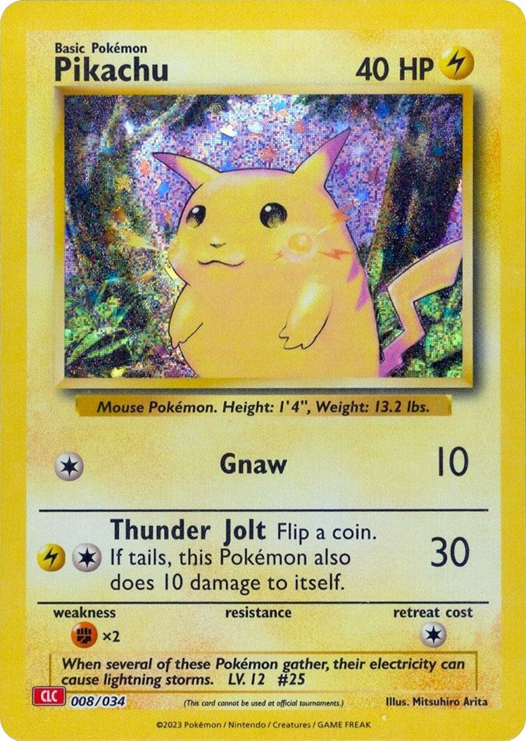 Pikachu [Trading Card Game Classic] | Fandemonia Ltd