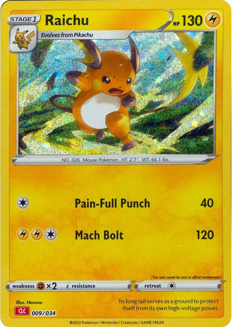 Raichu [Trading Card Game Classic] | Fandemonia Ltd