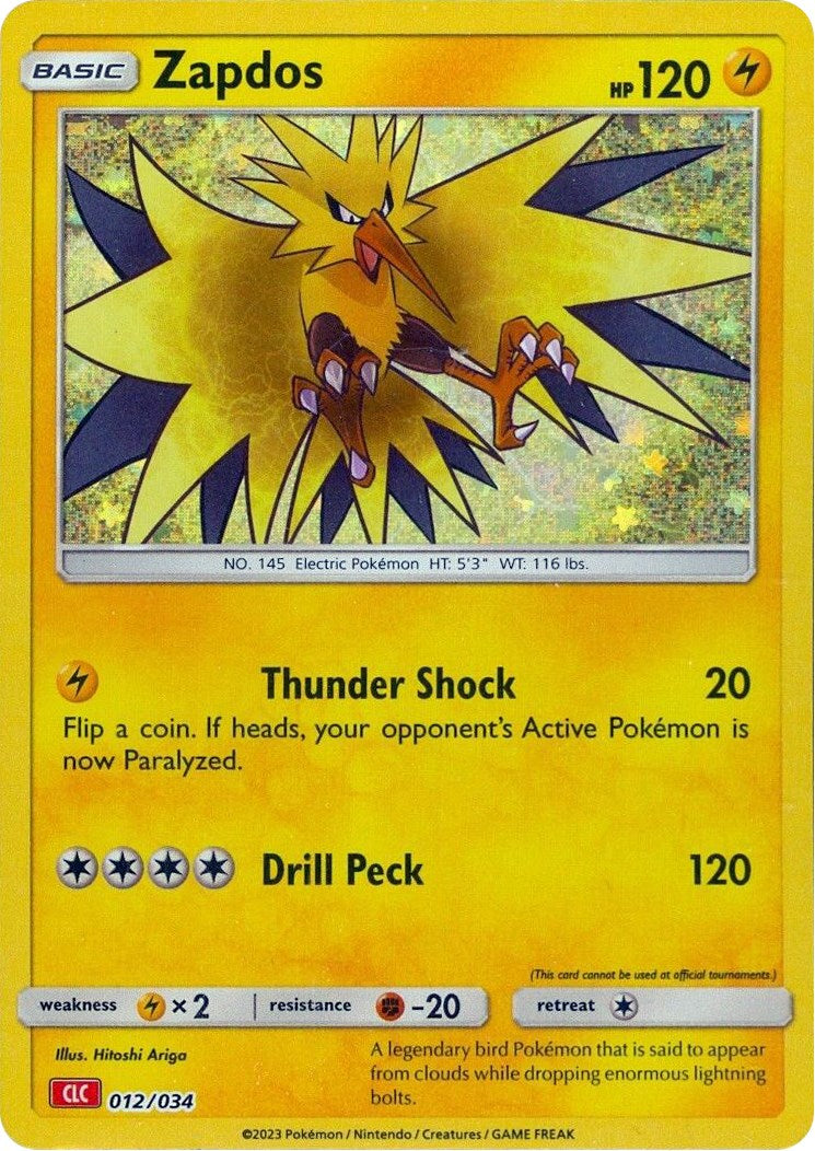 Zapdos [Trading Card Game Classic] | Fandemonia Ltd