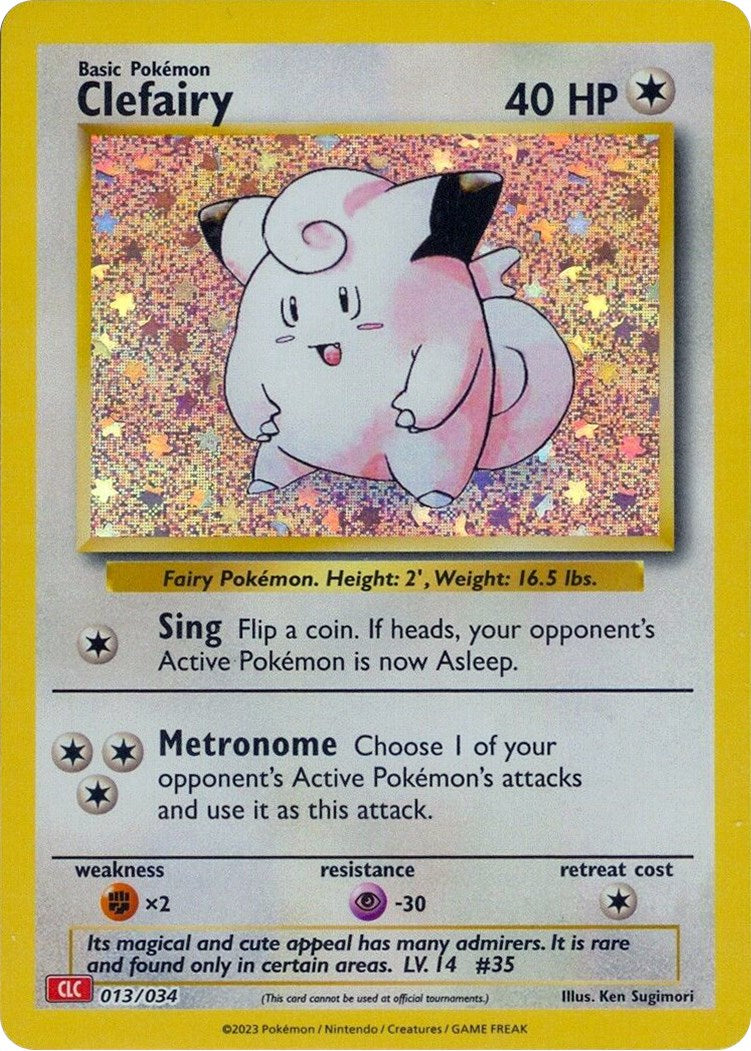 Clefairy [Trading Card Game Classic] | Fandemonia Ltd