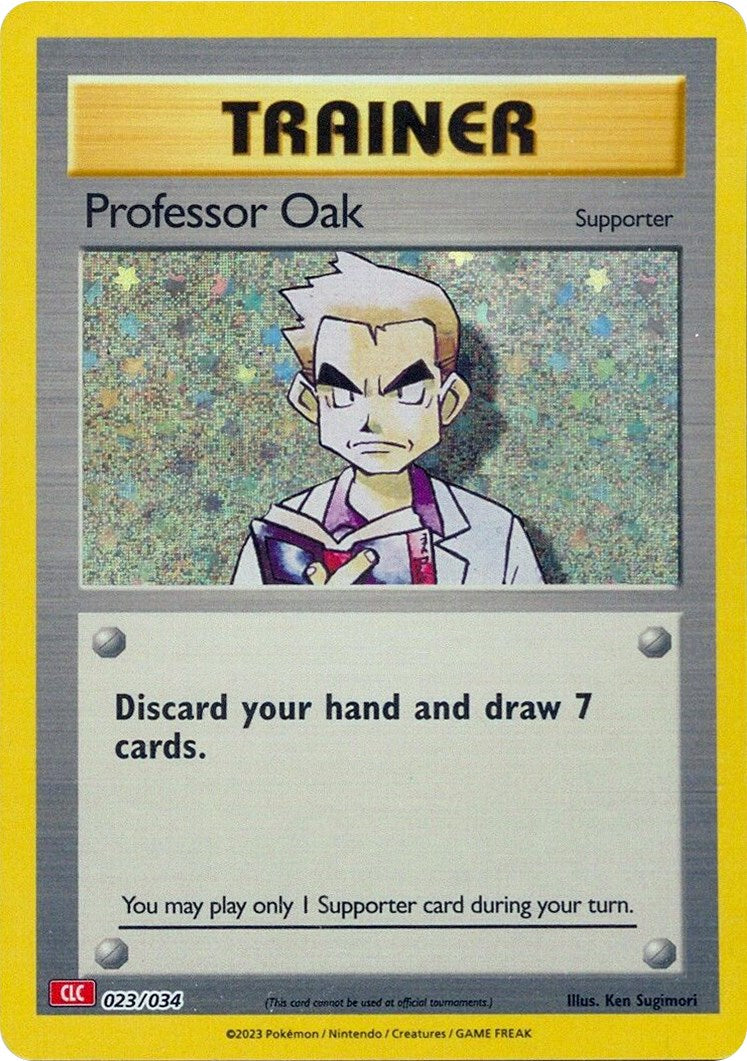 Professor Oak (CLC) [Trading Card Game Classic] | Fandemonia Ltd