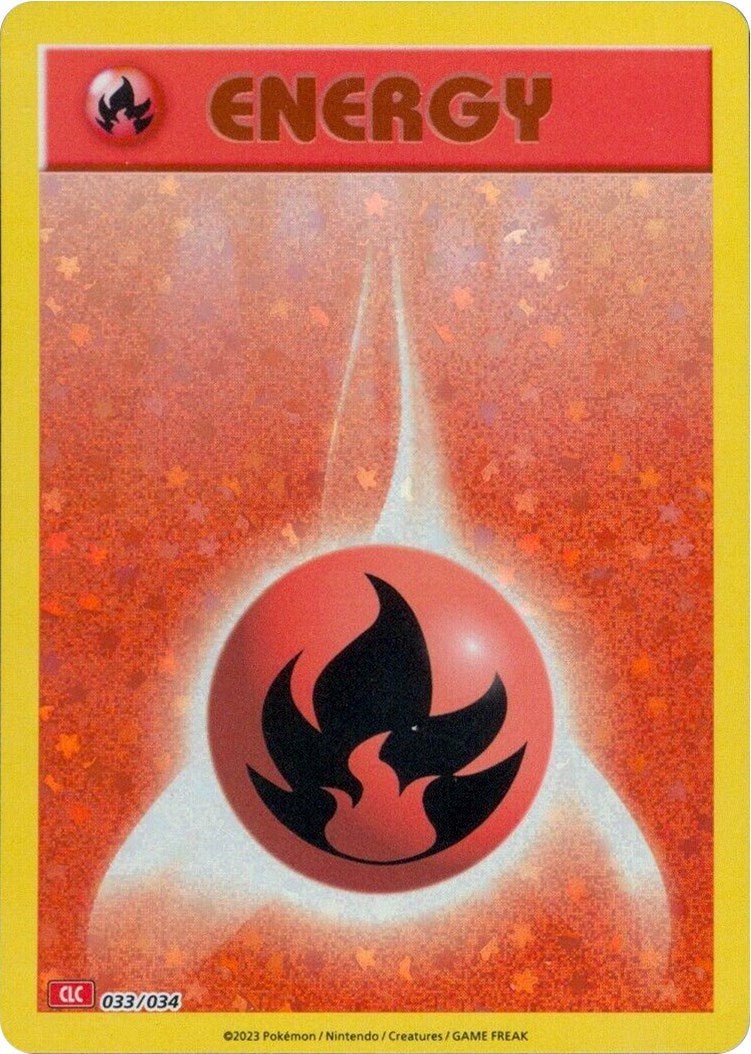 Basic Fire Energy [Trading Card Game Classic] | Fandemonia Ltd