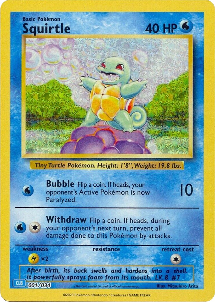 Squirtle [Trading Card Game Classic] | Fandemonia Ltd