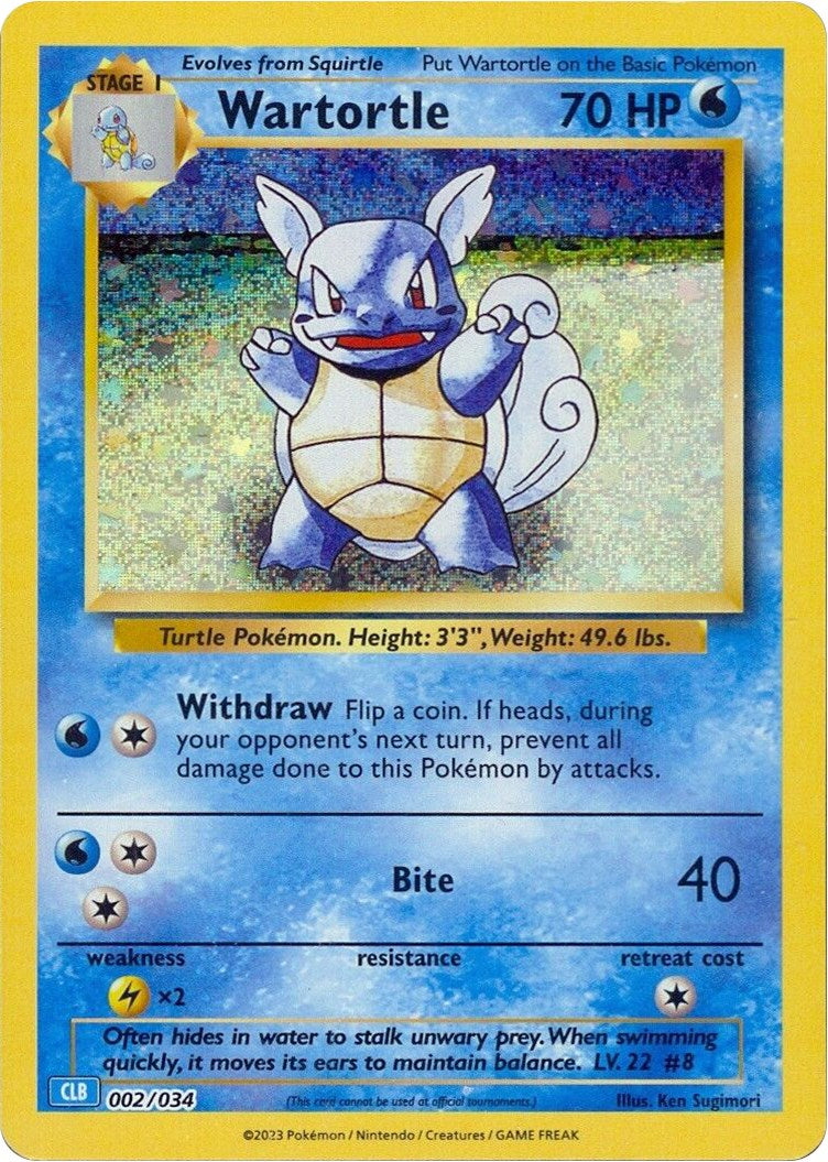 Wartortle [Trading Card Game Classic] | Fandemonia Ltd