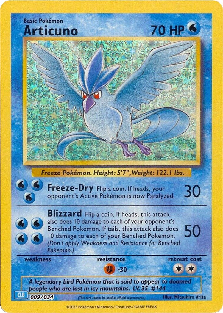 Articuno [Trading Card Game Classic] | Fandemonia Ltd