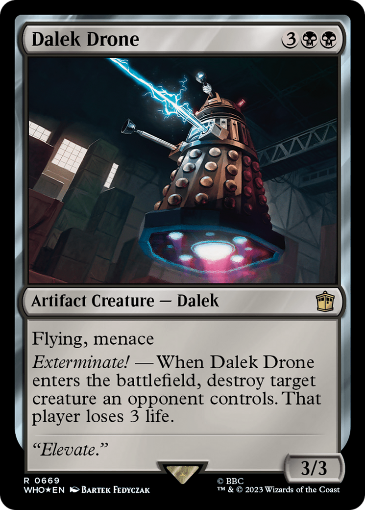 Dalek Drone (Surge Foil) [Doctor Who] | Fandemonia Ltd