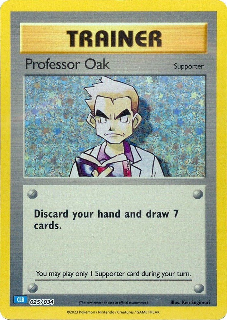 Professor Oak (CLB) [Trading Card Game Classic] | Fandemonia Ltd