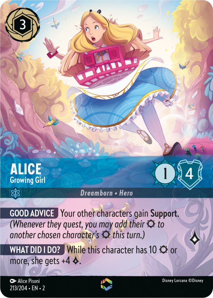 Alice - Growing Girl (Enchanted) (213/204) [Rise of the Floodborn] | Fandemonia Ltd