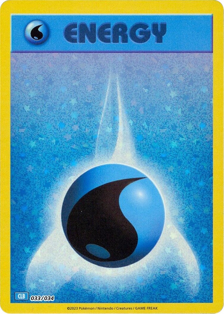 Basic Water Energy [Trading Card Game Classic] | Fandemonia Ltd