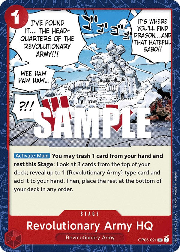 Revolutionary Army HQ [Awakening of the New Era] | Fandemonia Ltd