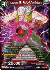 Android 13, Full of Confidence (Zenkai Series Tournament Pack Vol.6) (P-554) [Tournament Promotion Cards] | Fandemonia Ltd