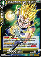 Prince of Destrcution Vegeta, Final Attack (Zenkai Series Tournament Pack Vol.6) (P-565) [Tournament Promotion Cards] | Fandemonia Ltd