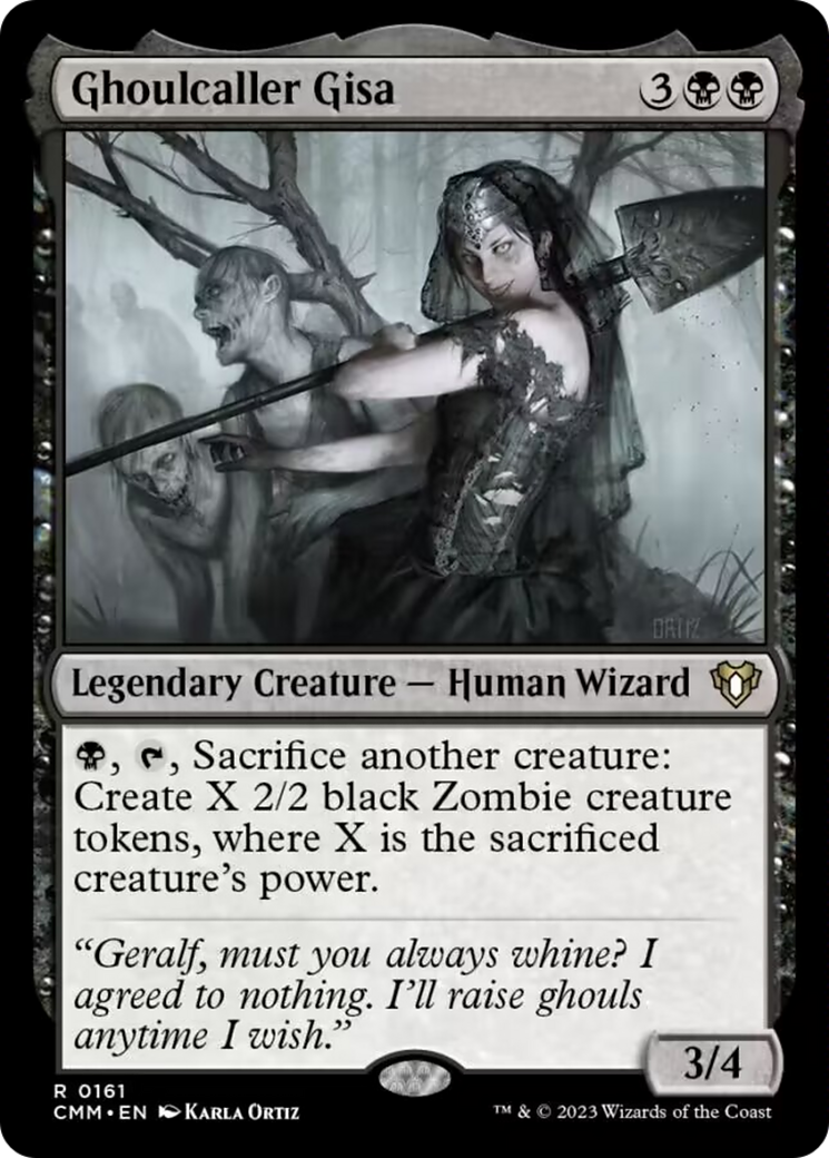 Ghoulcaller Gisa [Commander Masters] | Fandemonia Ltd