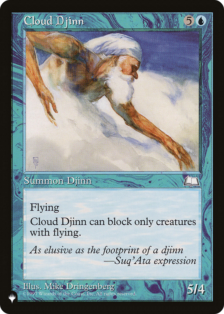 Cloud Djinn [The List Reprints] | Fandemonia Ltd