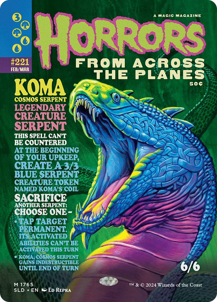 Koma, Cosmos Serpent [Secret Lair Drop Series] | Fandemonia Ltd