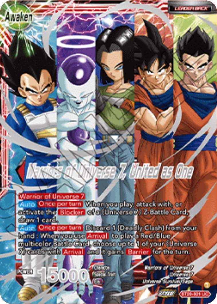 Android 17 // Warriors of Universe 7, United as One (2023 Championship Finals Top 16) (BT20-001) [Tournament Promotion Cards] | Fandemonia Ltd