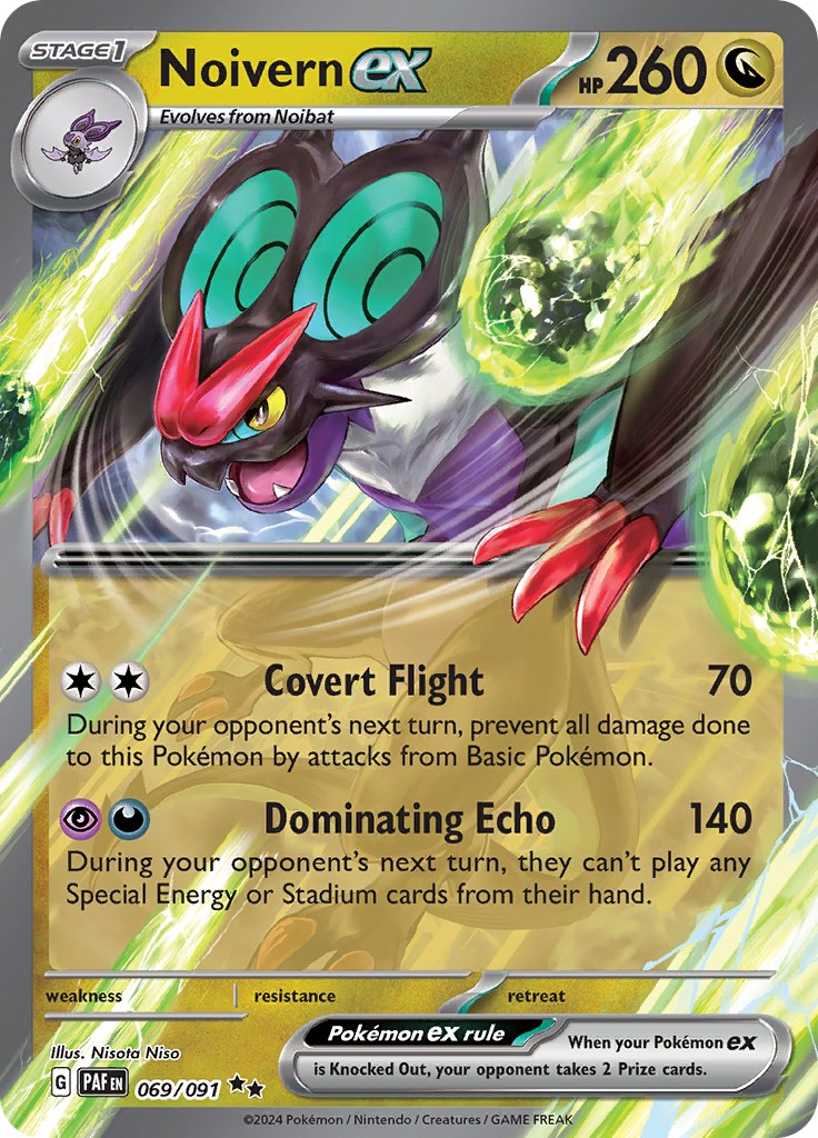 Noivern ex (069/091) [Scarlet & Violet: Paldean Fates] | Fandemonia Ltd