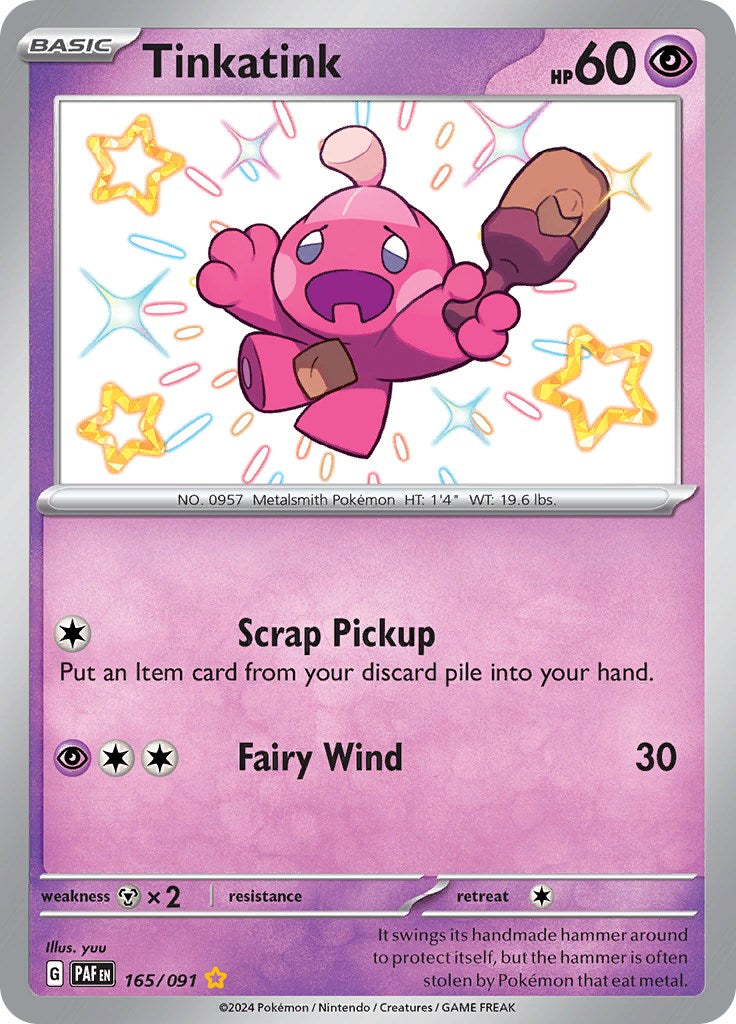 Tinkatink (165/091) [Scarlet & Violet: Paldean Fates] | Fandemonia Ltd