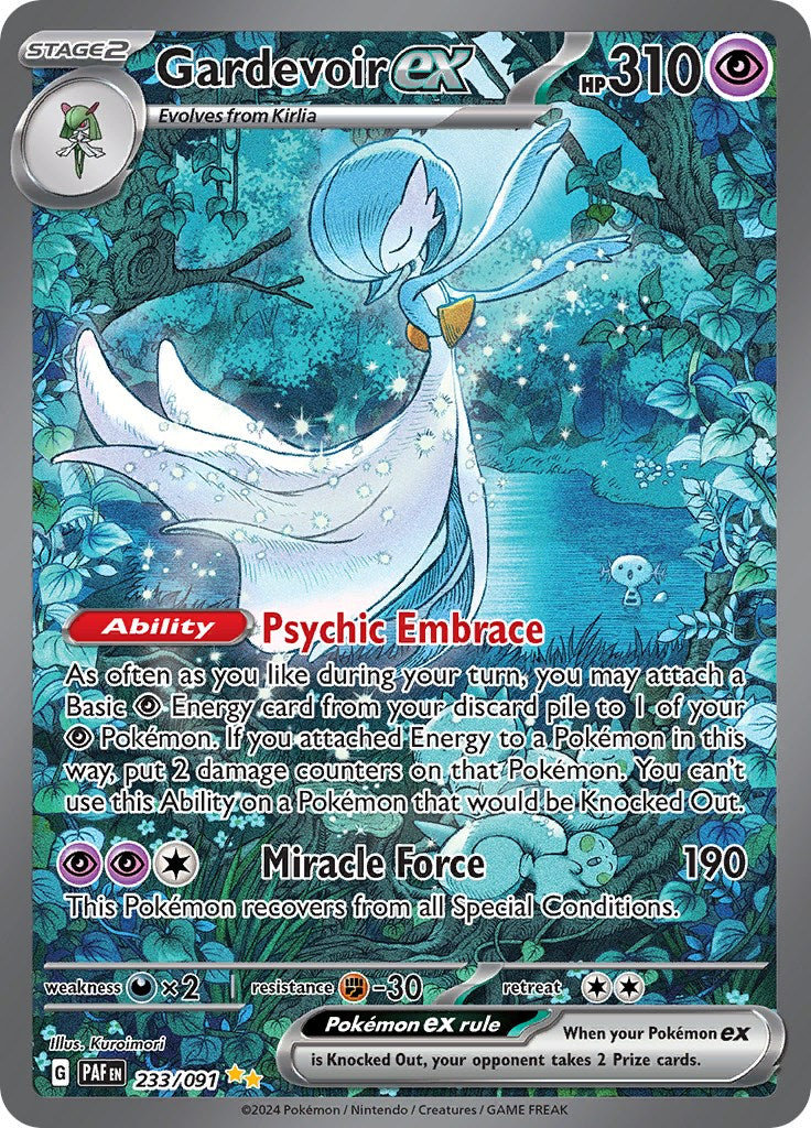 Gardevoir ex (233/091) [Scarlet & Violet: Paldean Fates] | Fandemonia Ltd