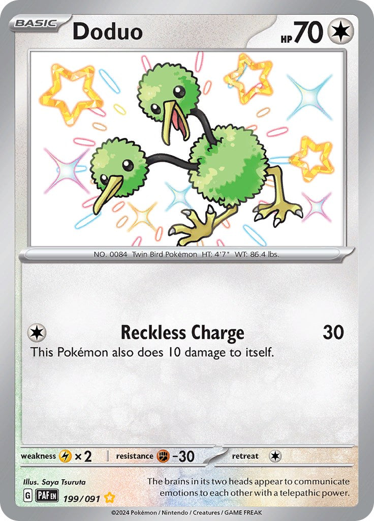 Doduo (199/091) [Scarlet & Violet: Paldean Fates] | Fandemonia Ltd