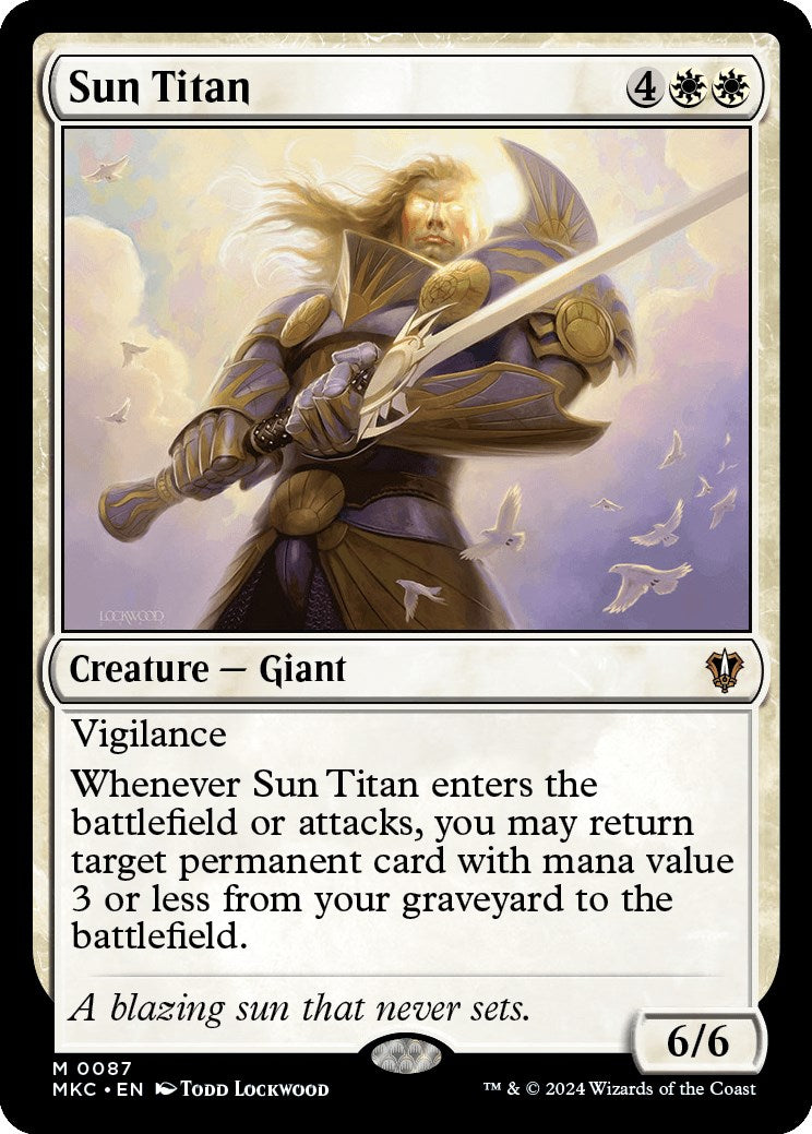 Sun Titan [Murders at Karlov Manor Commander] | Fandemonia Ltd