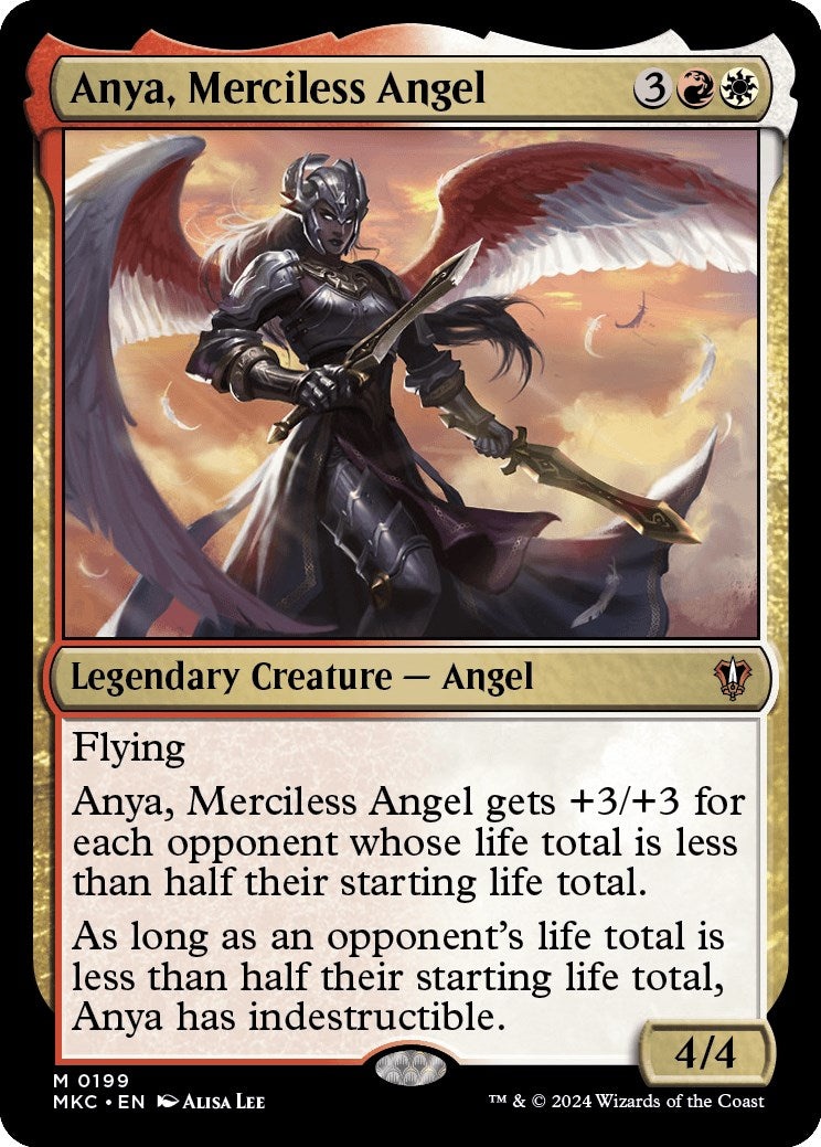 Anya, Merciless Angel [Murders at Karlov Manor Commander] | Fandemonia Ltd