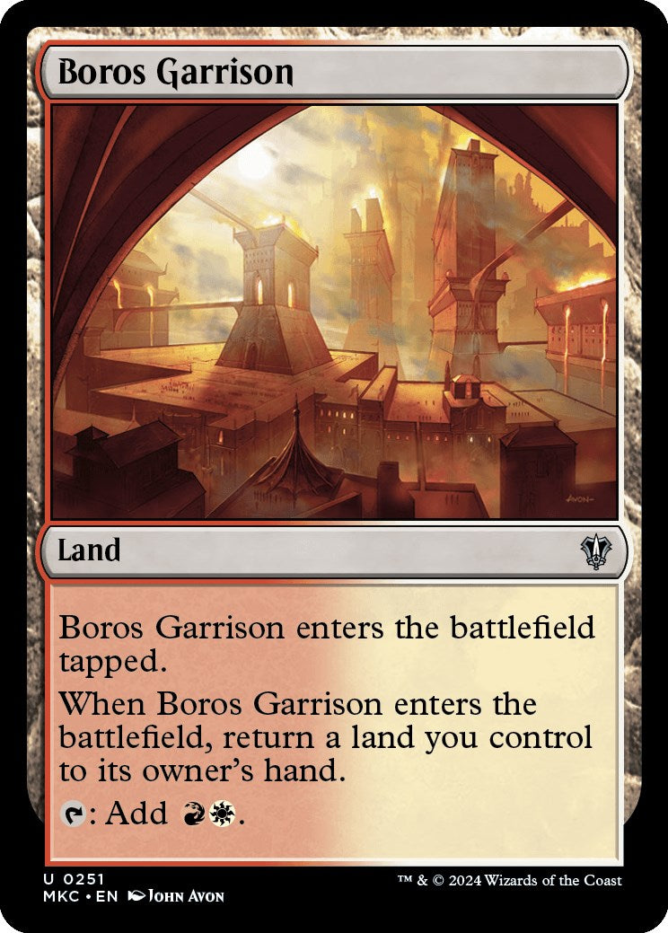 Boros Garrison [Murders at Karlov Manor Commander] | Fandemonia Ltd