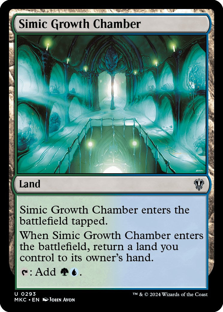 Simic Growth Chamber [Murders at Karlov Manor Commander] | Fandemonia Ltd