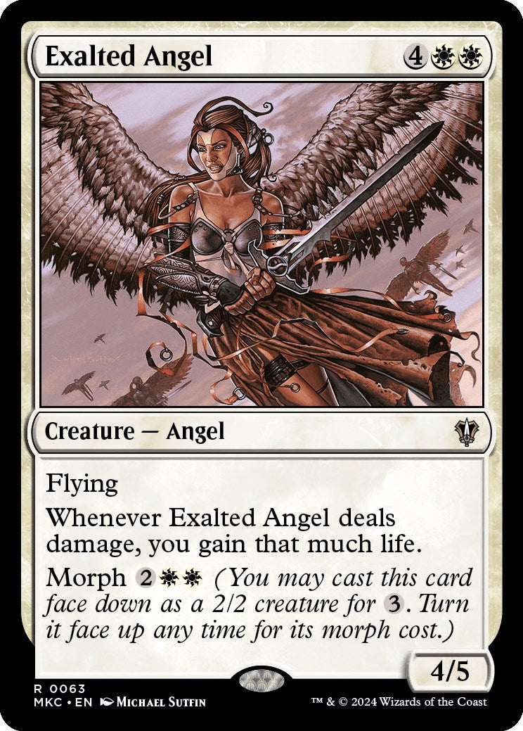 Exalted Angel [Murders at Karlov Manor Commander] | Fandemonia Ltd