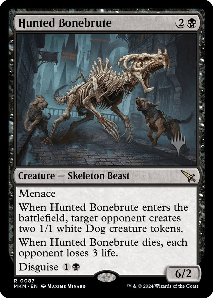 Hunted Bonebrute (Promo Pack) [Murders at Karlov Manor Promos] | Fandemonia Ltd