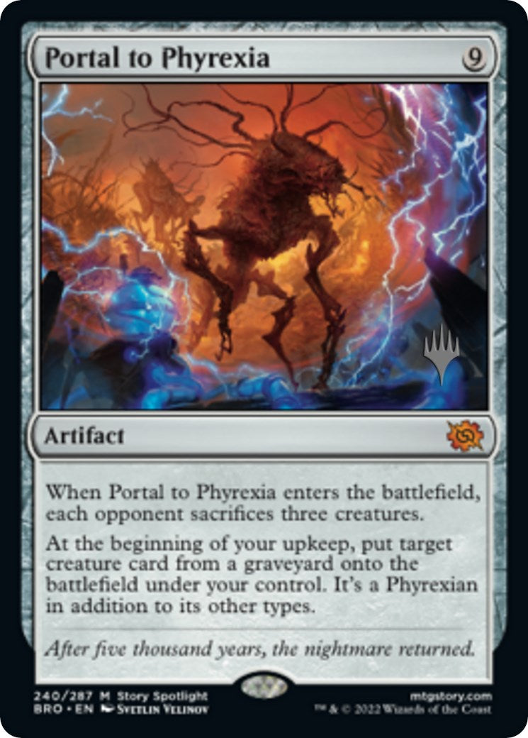 Portal to Phyrexia (Promo Pack) [The Brothers' War Promos] | Fandemonia Ltd