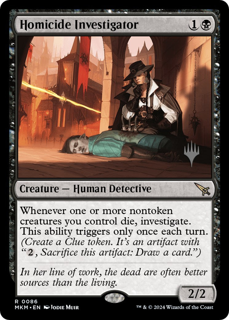 Homicide Investigator (Promo Pack) [Murders at Karlov Manor Promos] | Fandemonia Ltd