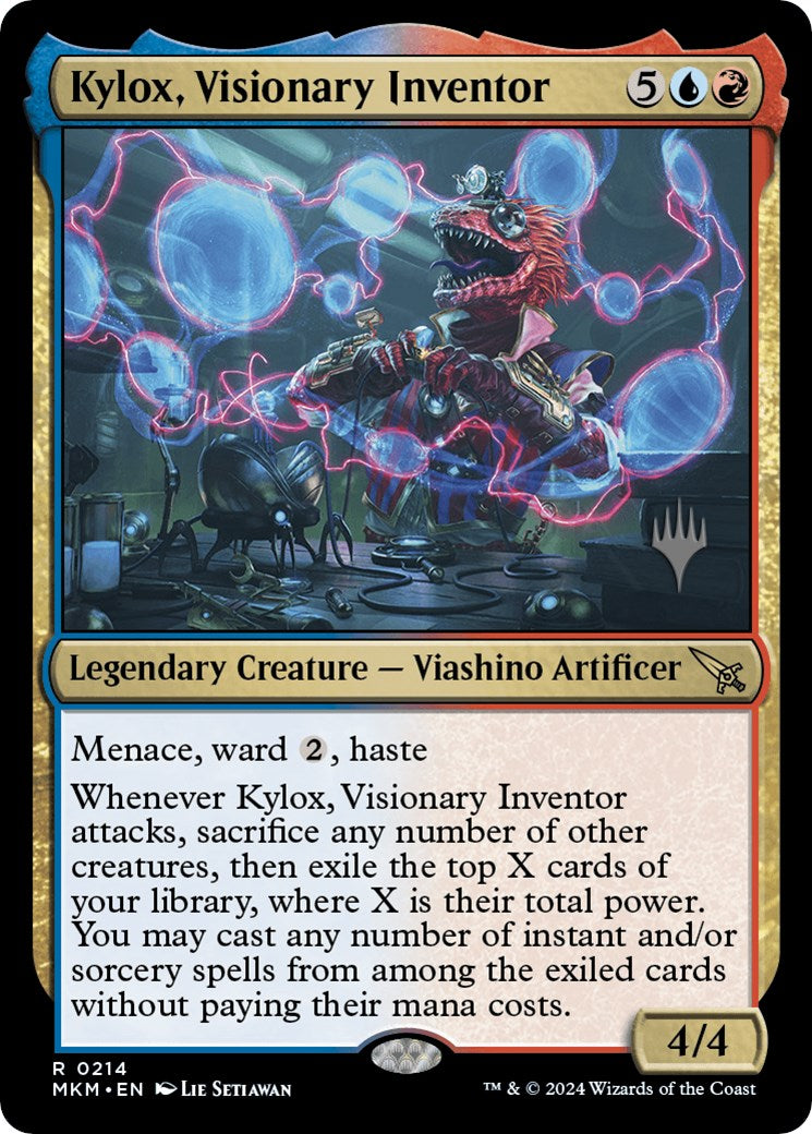 Kylox, Visionary Inventor (Promo Pack) [Murders at Karlov Manor Promos] | Fandemonia Ltd