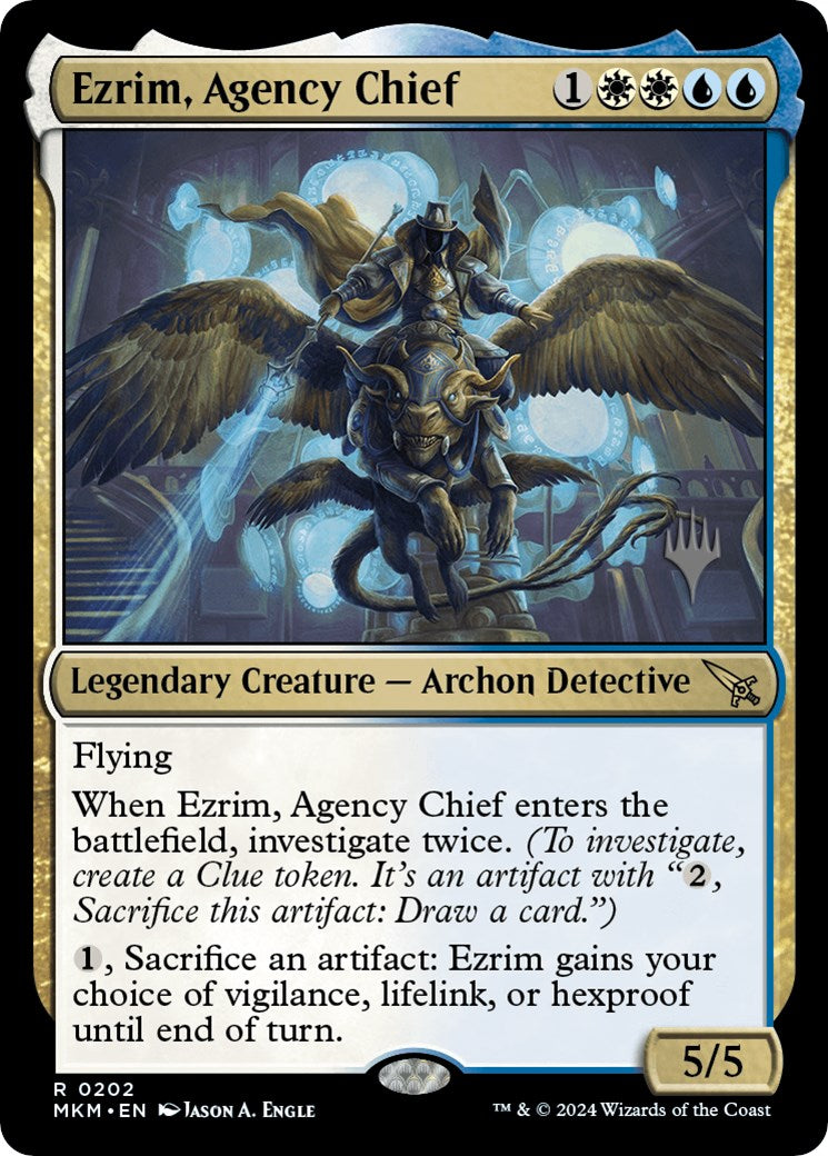 Ezrim, Agency Chief (Promo Pack) [Murders at Karlov Manor Promos] | Fandemonia Ltd